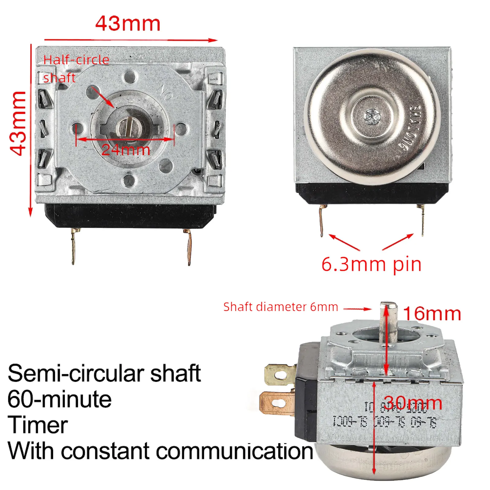 Cooking Preparation Electric Pressure Cooker Timer Customizable Cooking Time Device Always-on Function Built For Daily Use