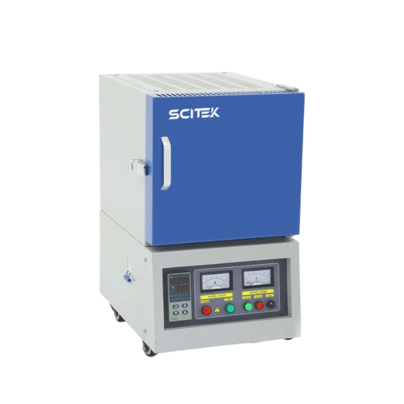 1700 ℃  Muffle Furnace Ceramic Fiber Chamber in Stock Muffle Furnace for Laboratory
