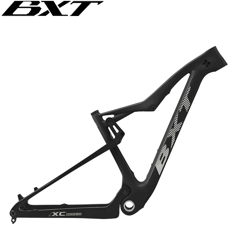 BXT NIEUW Full Suspension Boost 29er Frame XC Mountainbike Thru Axle Frame UDH hanger - afbeelding 2