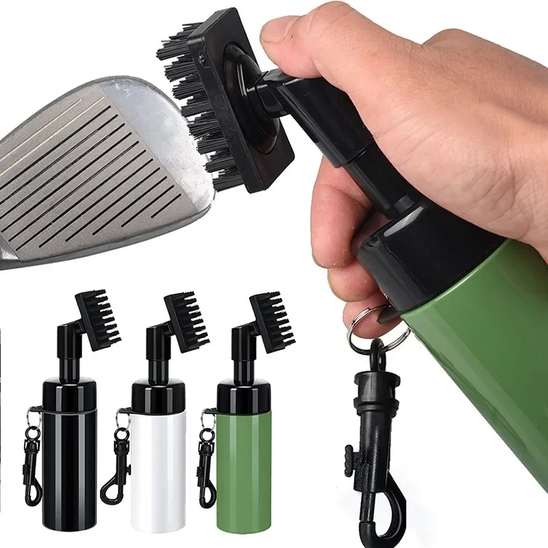 

1pc Golf Club Cleaner Groove Tube Golf Brush Golf Club Brush with Leakproof Reservoir Tube Squeeze Bottle for Easy Cleaning