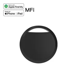 Kayıp önleyici cihaz Anahtarlar için bagaj cüzdanı Akıllı etiket Apple Find My ile çalışır (yalnızca iOS)GPS Smart Air etiketi Bluetooth