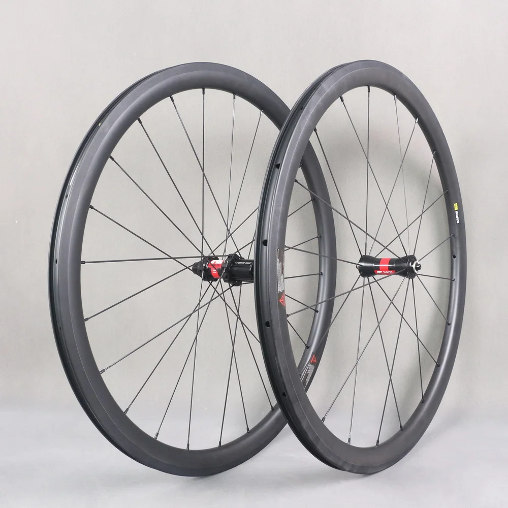 Carbon Rim brake Road Wheelset 38mm Depth 25mm Width Tubeless Rim UD Matte  With New 240 Hub HG Body