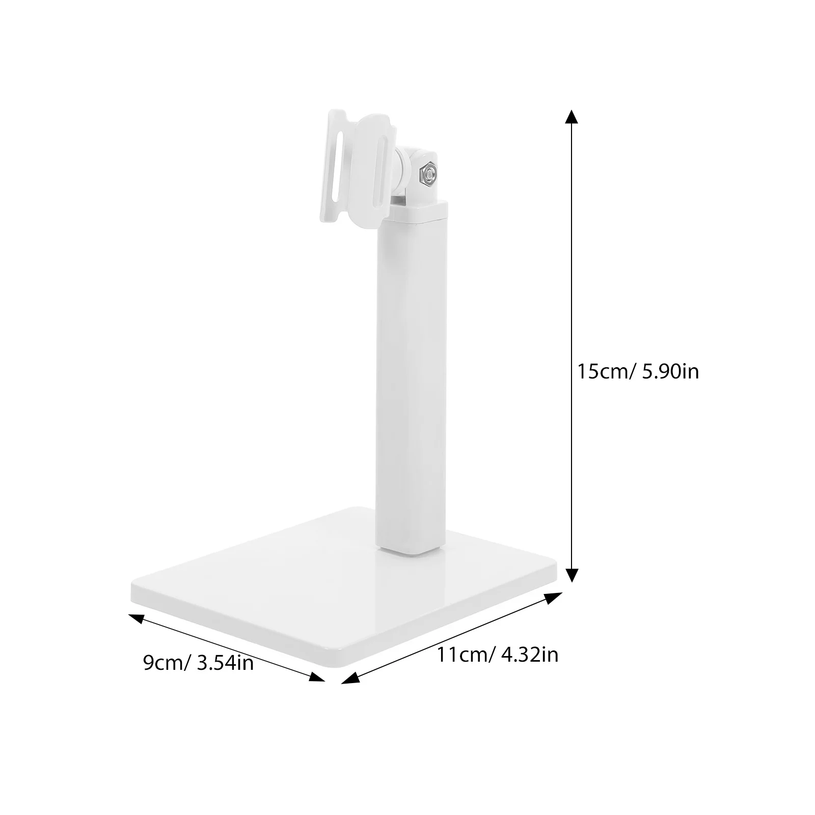Supporto compatto per lampada per unghie per lampade portatili Materiale ABS facile da pulire Design versatile Supporto per asciugatrice per smalto