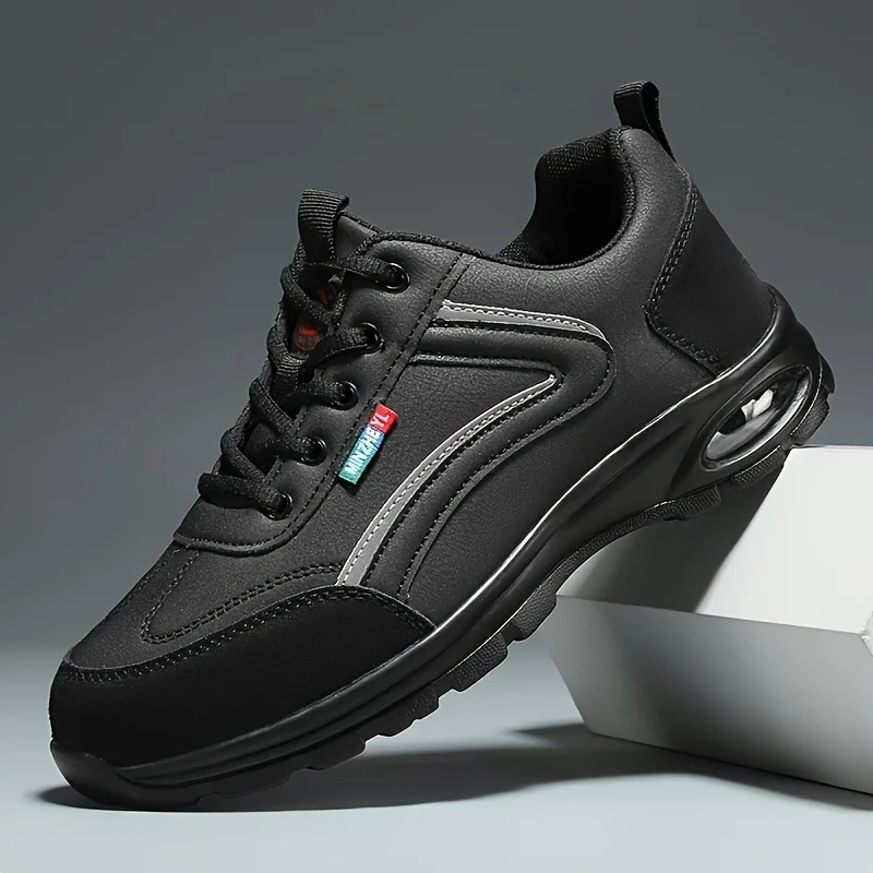 2026 Men's Trendy Sports Shoes Lightweight Breathable Modern Non Slip Shoes Suede Detailing Outdoor Stylish Daily Wear Sneakers