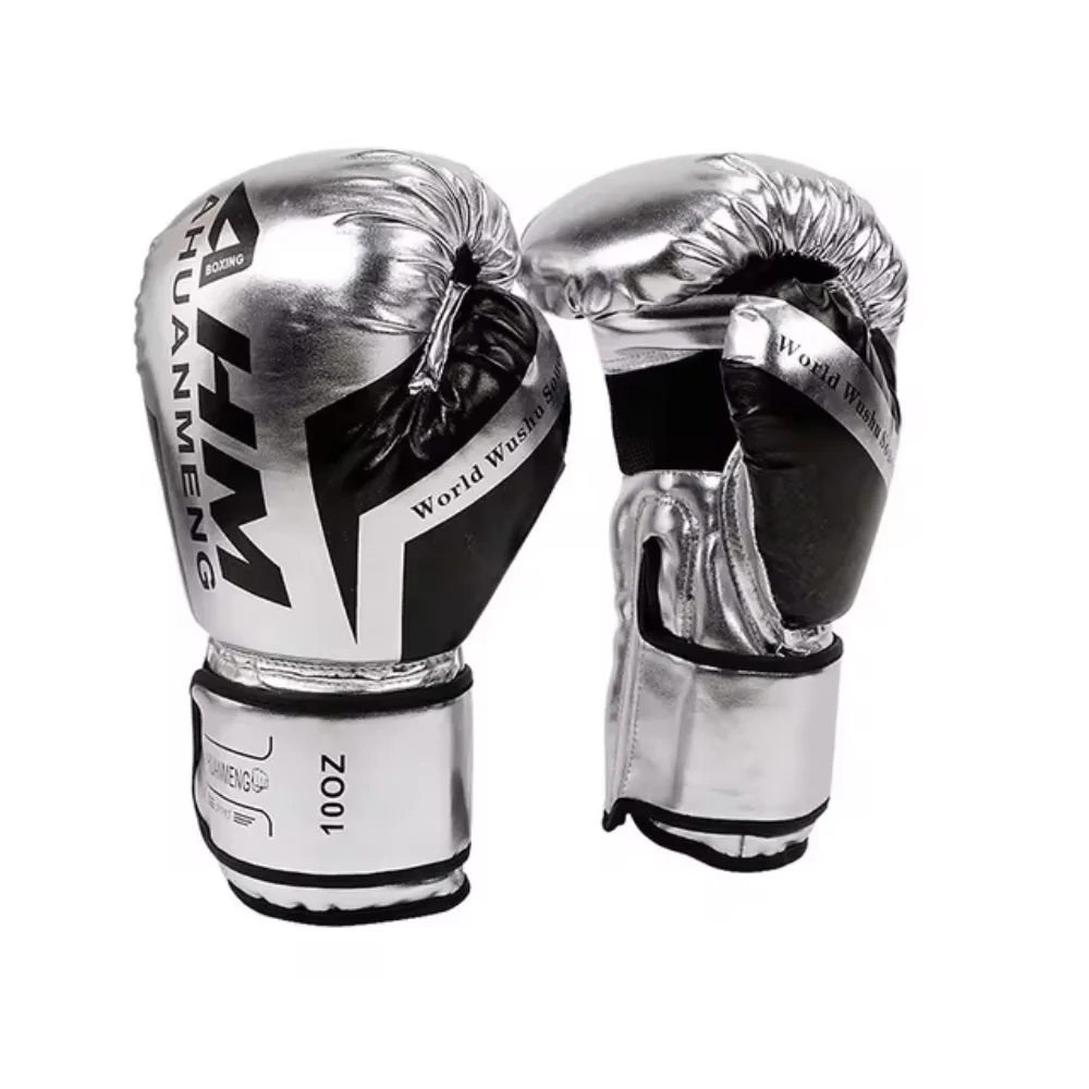 

6/10/12/14Oz Adult Boxing Gloves PU Leather Professional Sanda Muay Thai Fighting Gloves Workout Gloves Breathable