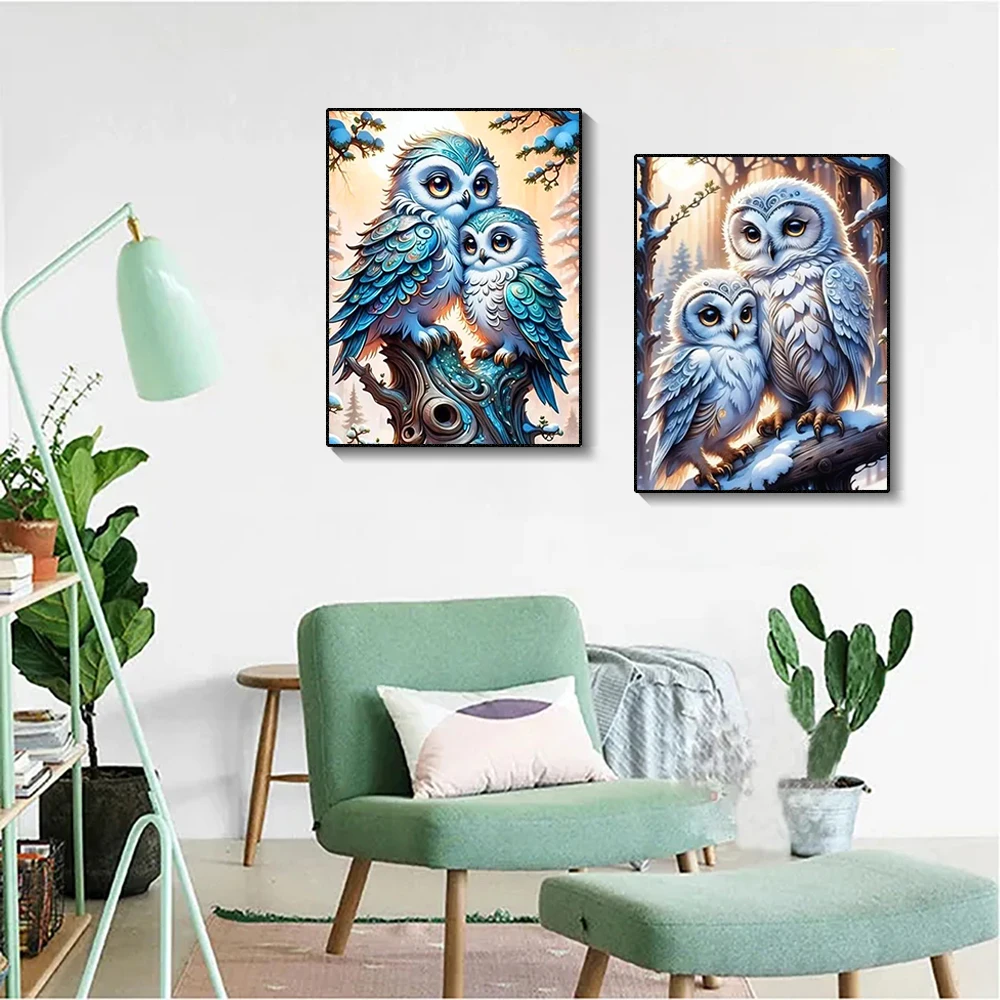 5D Diamond Painting Animals Koala Owl Mosaic Cross Stitch Wholesale Complete Kit Embroidery Children\'s Handicraft Hobbies