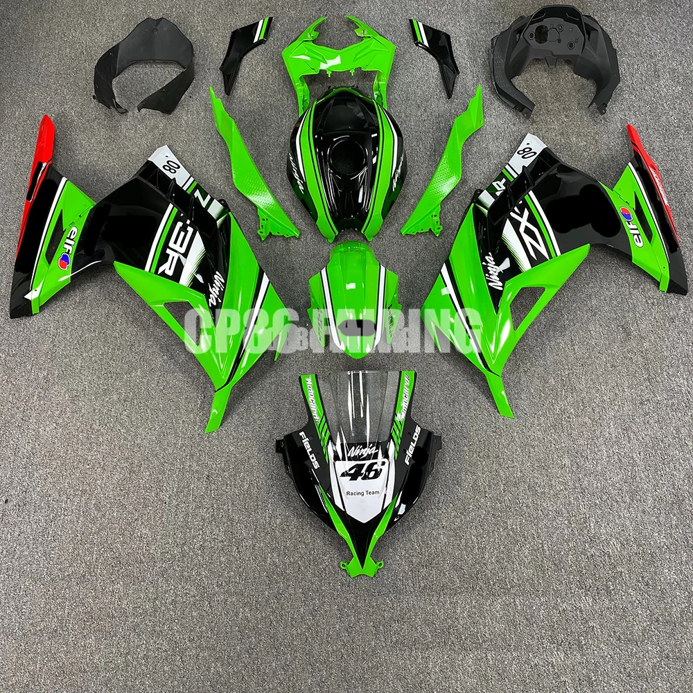 

Новый ABS весь Мотоцикл Обтекатели наборы Подходит для Ninja300 EX300 2013-2017, 13, 14, 15, 16, 17, впрыска Кузов ZX-3R