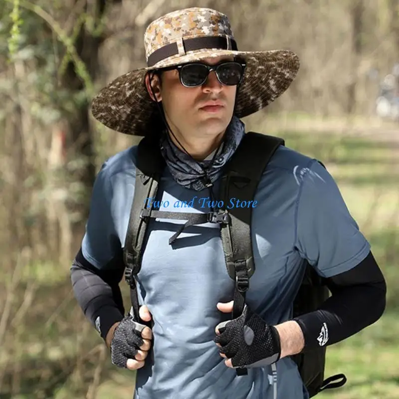 

HX6F дышащая шляпа Sun Sunproof для отдыха на открытом воздухе подарка для походов для жаркой погоды