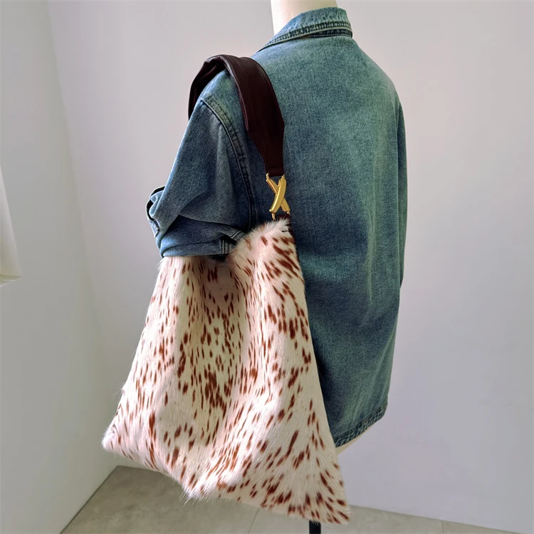 

Роскошная брендовая женская сумка, высококачественная верхняя слой из воловьей кожи, конский волос, трава, большая вместительная сумка на одно плечо с диагональным крестом, модная