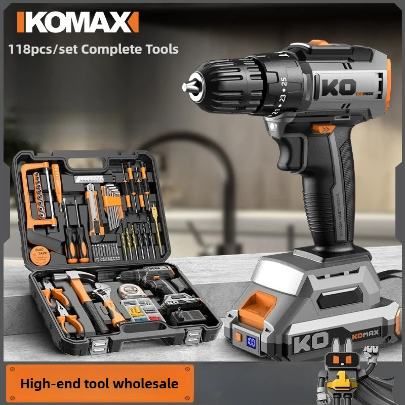 

Hand Drill Impact Drill Turn Household Brushless Drill Punching Tool Rechargeable