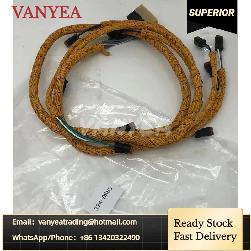 

324-0685 3240685 Жгут проводов трансмиссии для деталей Caterpillar 950H 962H IT62H