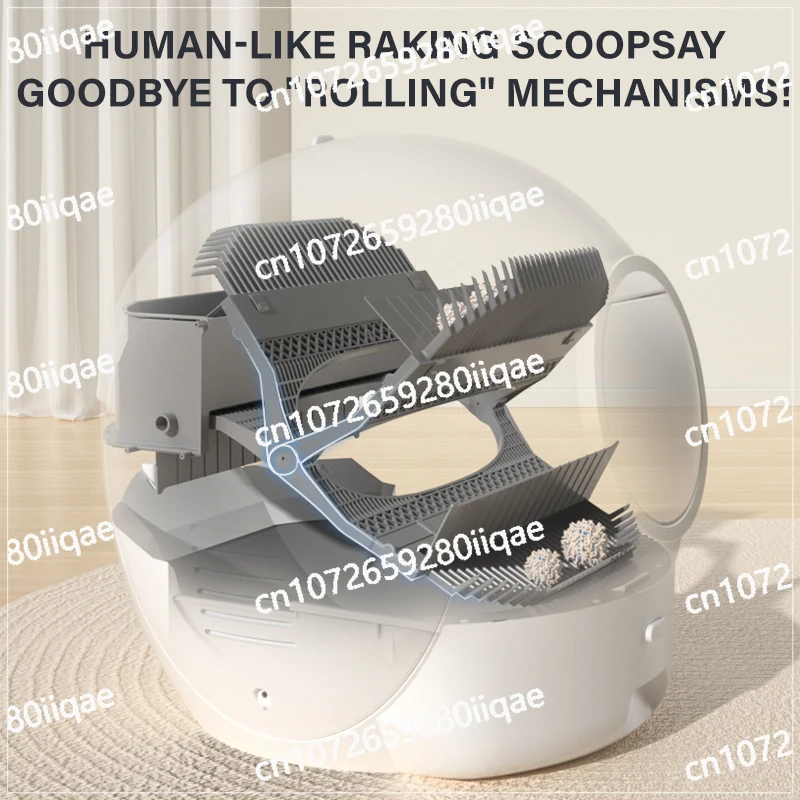 Cat Toilet Smart New Design Upgraded Cat Litter Box Automatic Sandbox Self-Cleaning