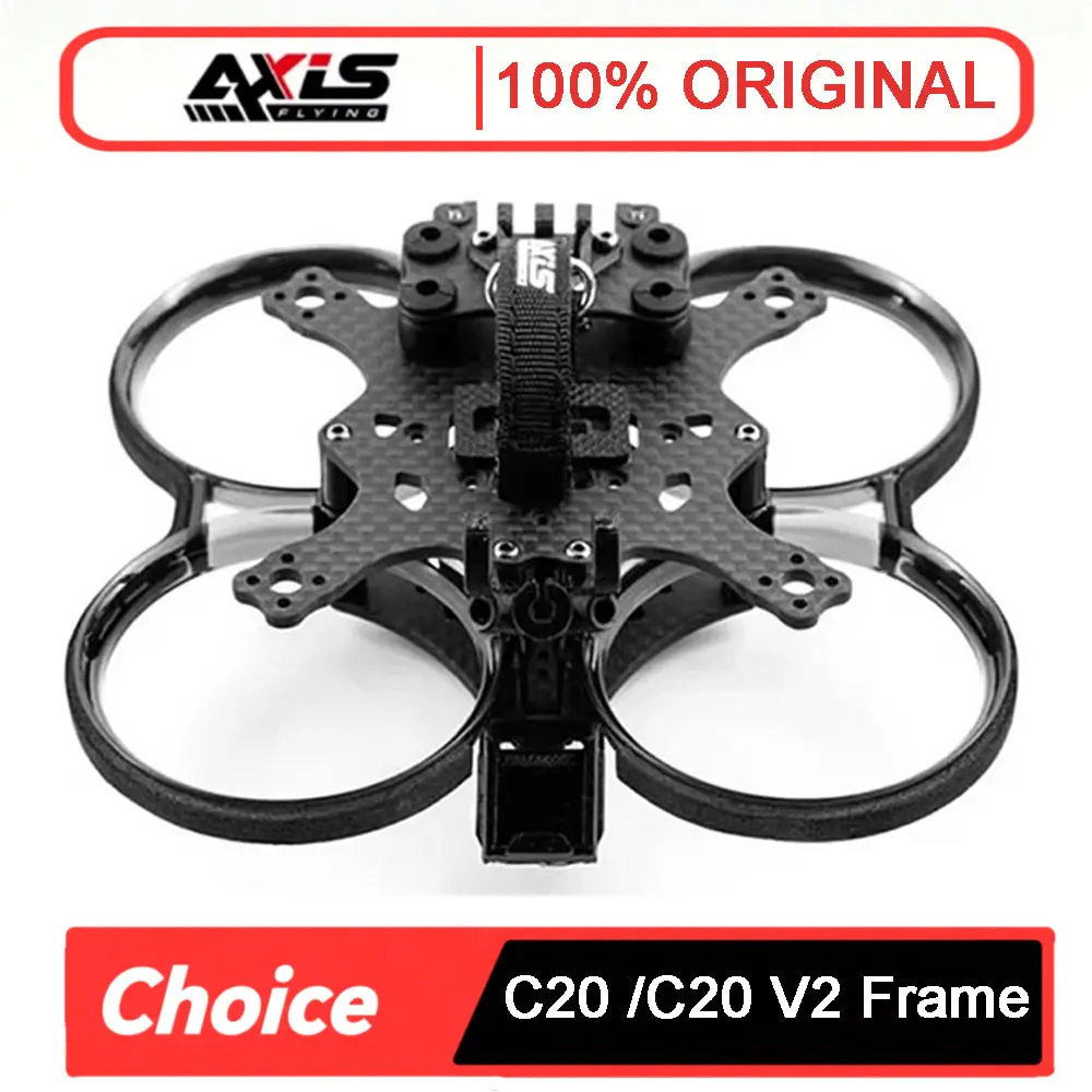 Axisflying C25/C25 V2  2.5inch Carbon Fiber FPV Drone Frame KIT Cinewhoop Support O3 Air Unit For RC FPV Freestyle Drone