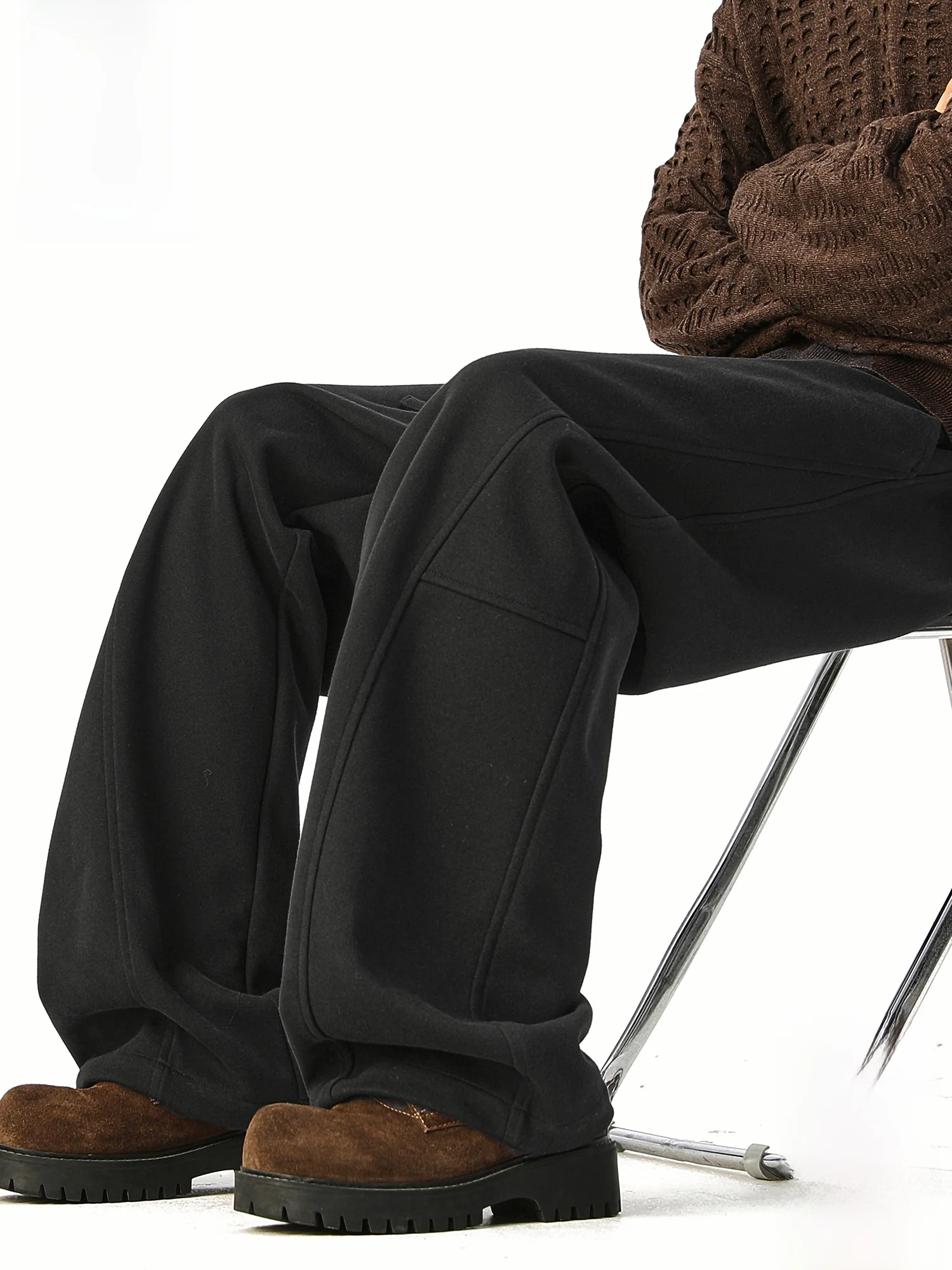 

Мужские свободные повседневные брюки PaulFrank Comfortable American Style с прямыми штанинами, весенние, модные, винтажные, из смесового хлопка