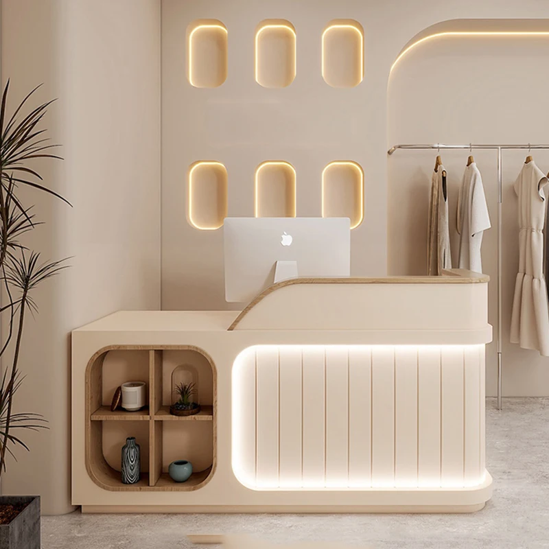 

Corner European Reception Desks Long Luxury Salon Unique Executive Reception Desks Modern Bar Escritorio Commercial Furniture