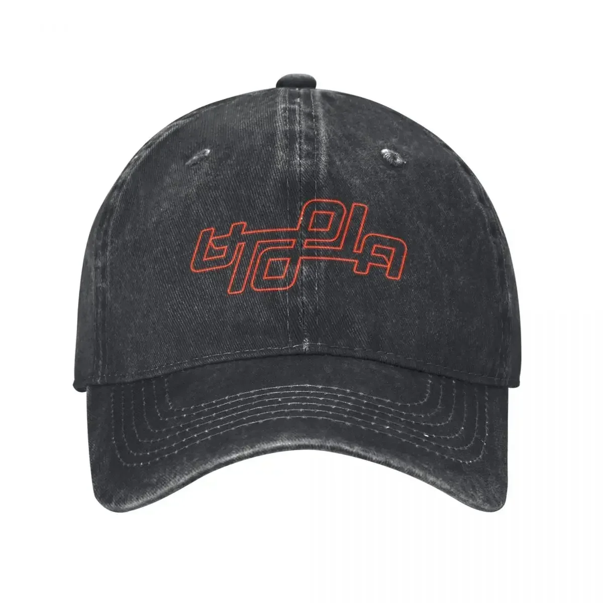 2026 Vintage Utopia Travis Baseball Caps Unisex Distressed Denim Washed Sun Cap Rapper Outdoor Summer Adjustable Fit Caps Hat