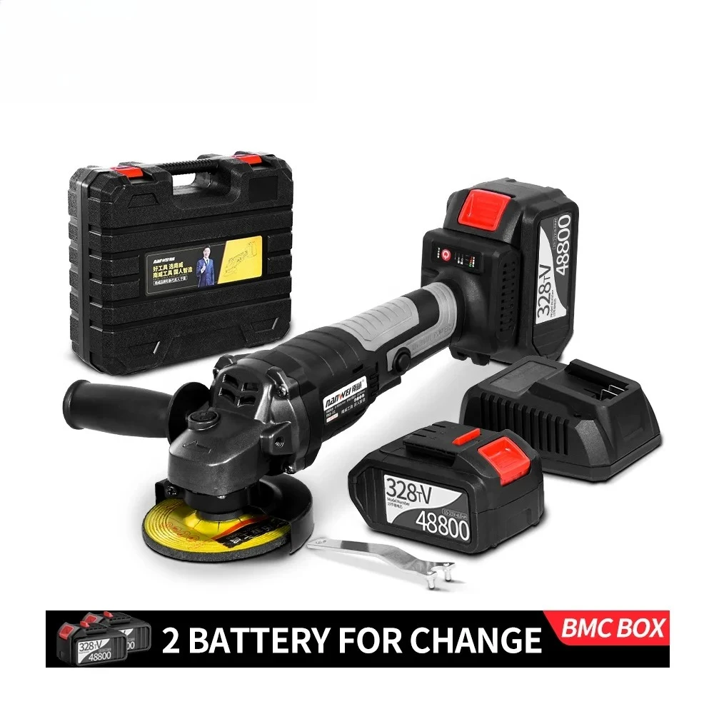 Amoladora angular inalámbrica NANWEI Strong Power 328tv sin escobillas