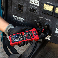 KAIWEETS HT208D Portable Handheld Digital Clamp Meter 6000 Counts AC/DC Voltage Current Capacitive Multimeter Tester