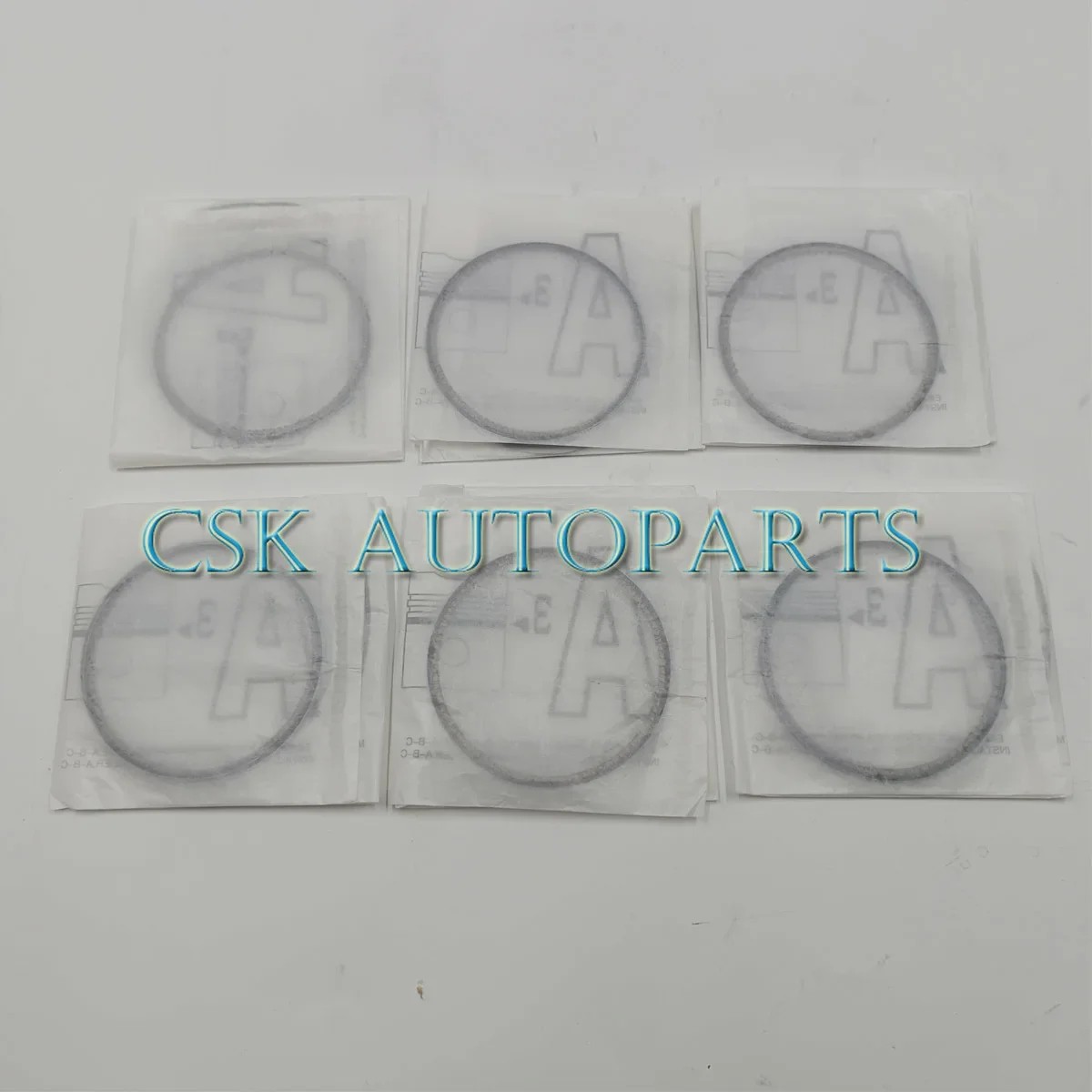 

6X KS Piston Rings Set for Cayenne VW Passat Touareg CDV CMN CGR 3.6L 03H198151D