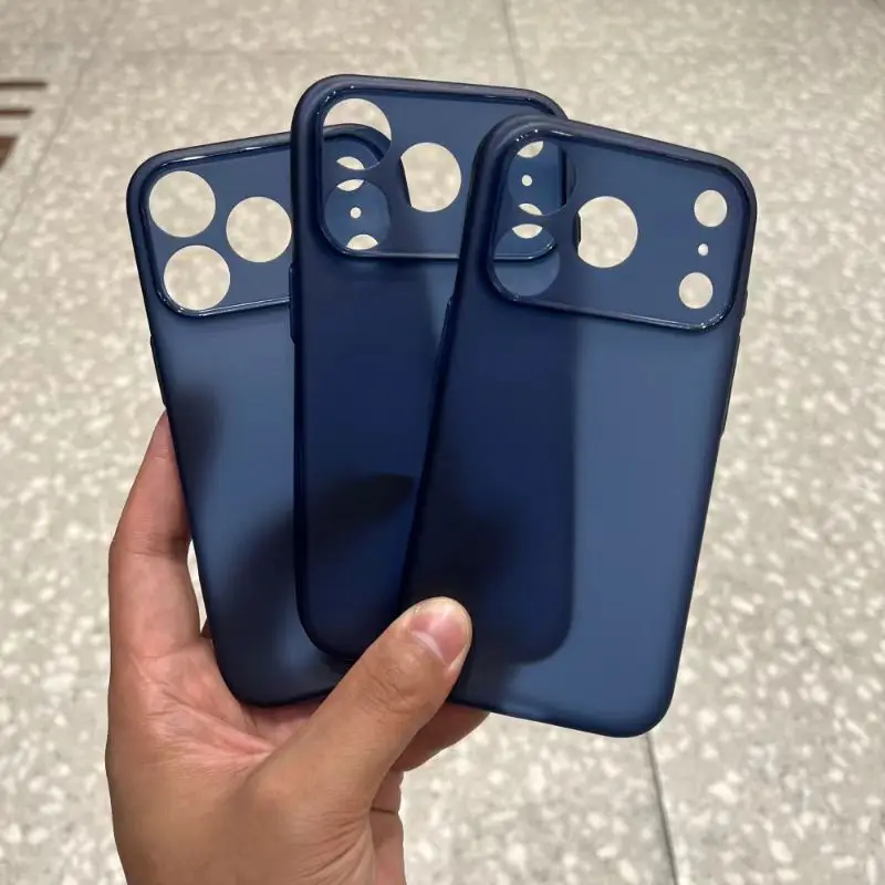 Neue dunkelblaue Farbe, ultradünn, matte PP-Handyhülle für Apple iPhone 17 Pro Max, schlanke Abdeckung, iPhone 17 Pro Max 17 Air Slim Case