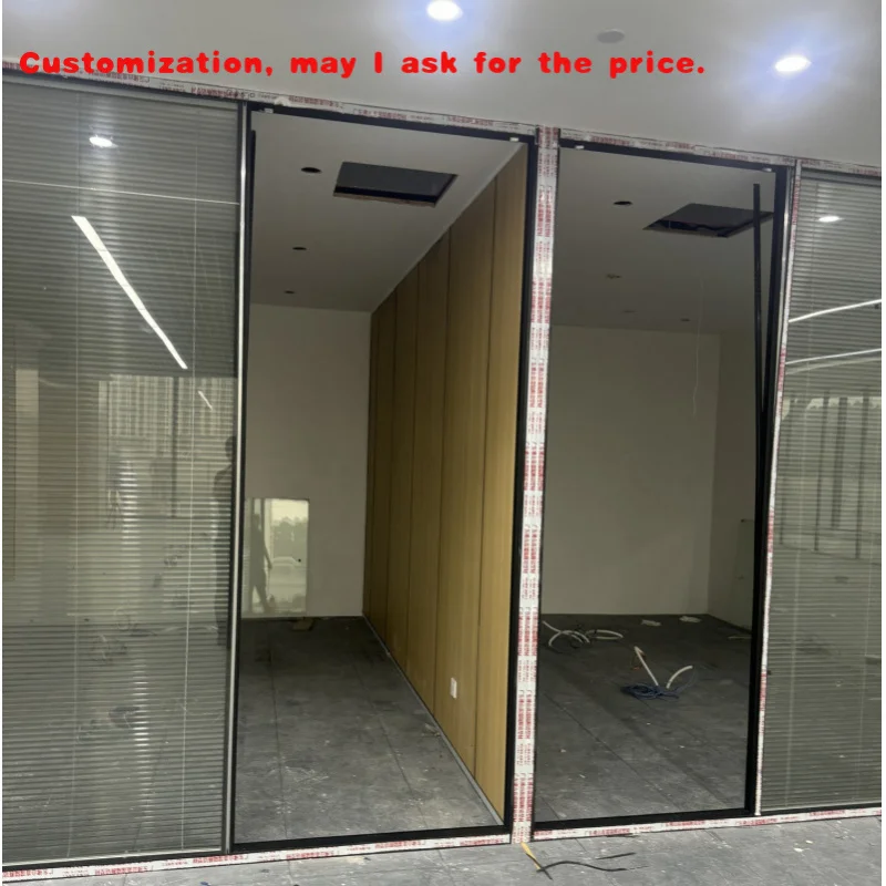 

custom.New Design Wall Partition Easy-Installation Wall Office Hotel Restaurant Building Renovation With Steel Insid