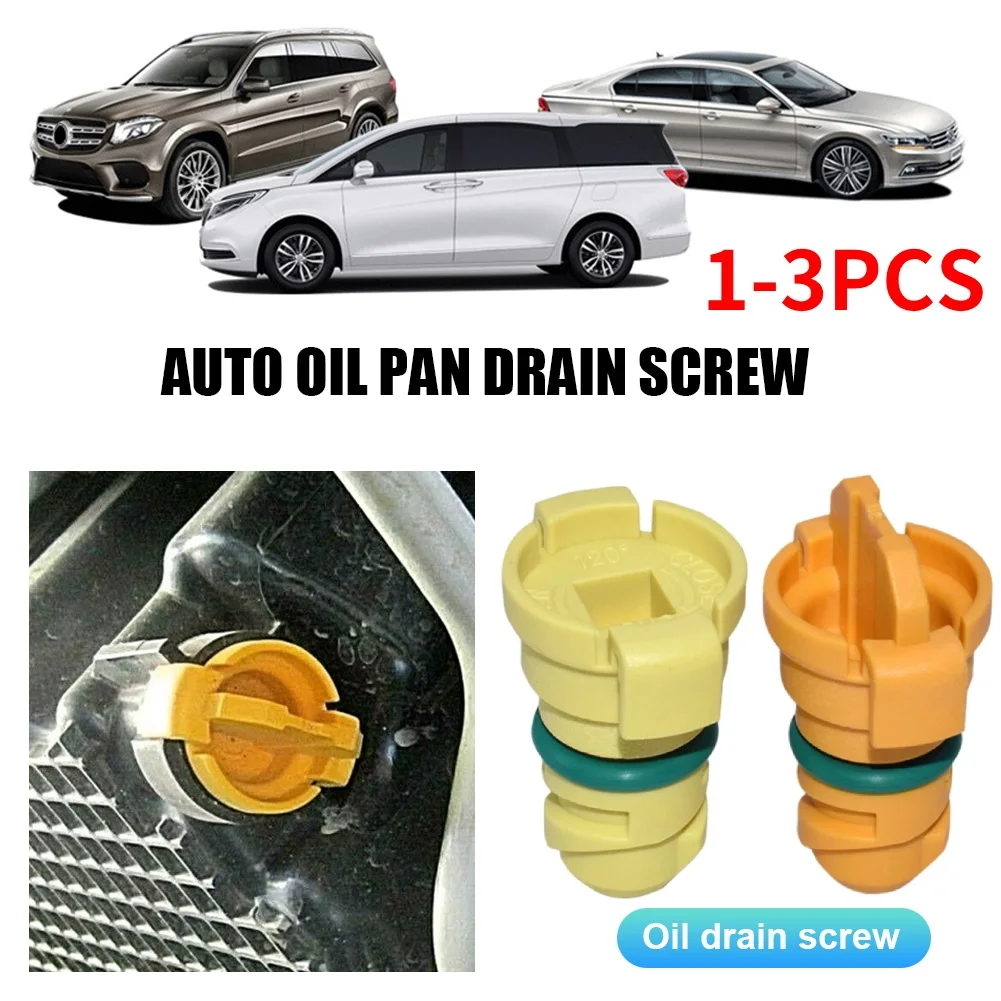 Motorölablassschraube KX6Z6730B Ölwanne Ablaufschraube BC3Z6730A Nylon für Ford Explorer 2020-2021 für Lincoln MKZ 2017-2020