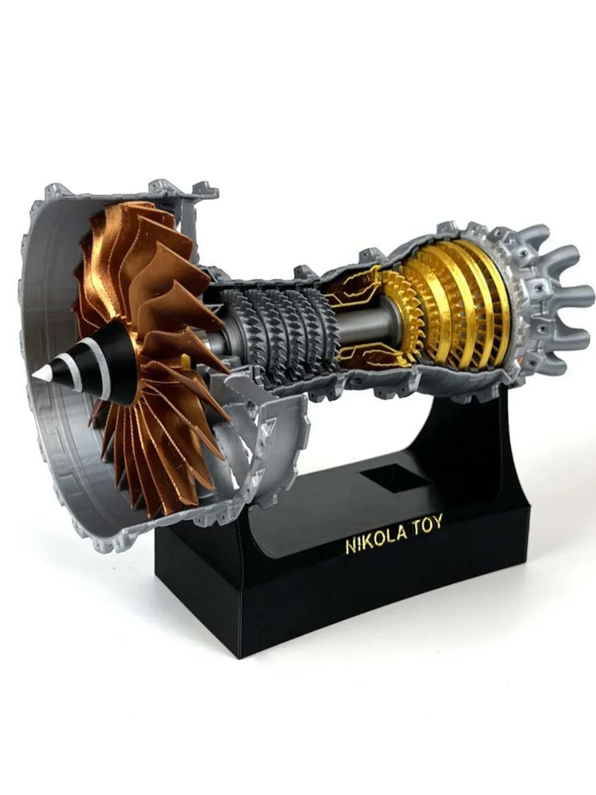 B-M  Rolls-Royce Trent900 turbofan engine model 21cm, aircraft engine