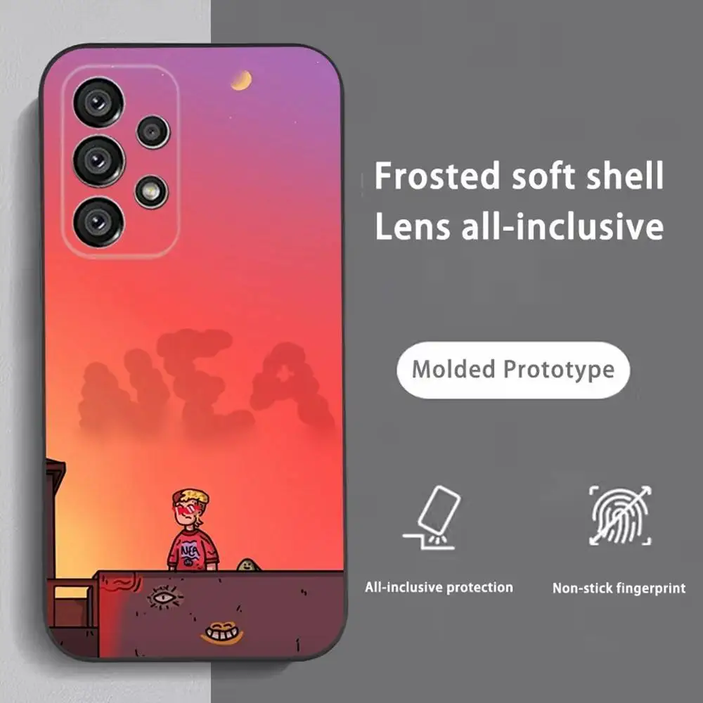 Feid Ferxxo SIXDO MOR Phone Case For Samsung S25,S24,S21,S22,S23,S30,Ultra,S20,Plus,Fe,Lite,Note,10,9,5G Black Cover