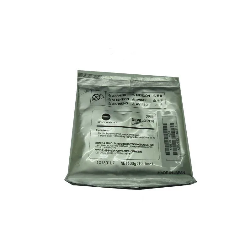 DV411 Developer Iron Powder for Konica Minolta Bizhub BH 223 283 423 7828 363 BH223 BH283 BH423 BH7828 BH363 DV-411