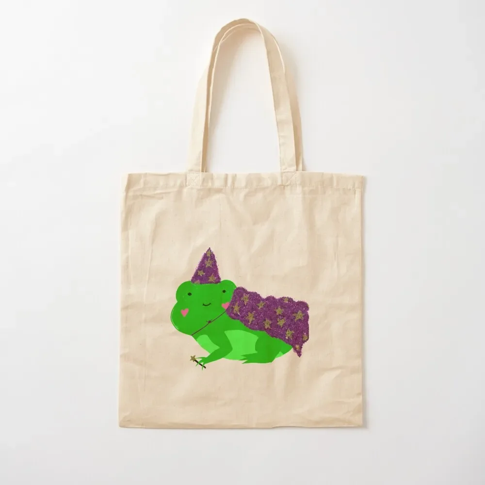 

wizard frog Tote Bag Fabric bag tote bag screen canvas bags