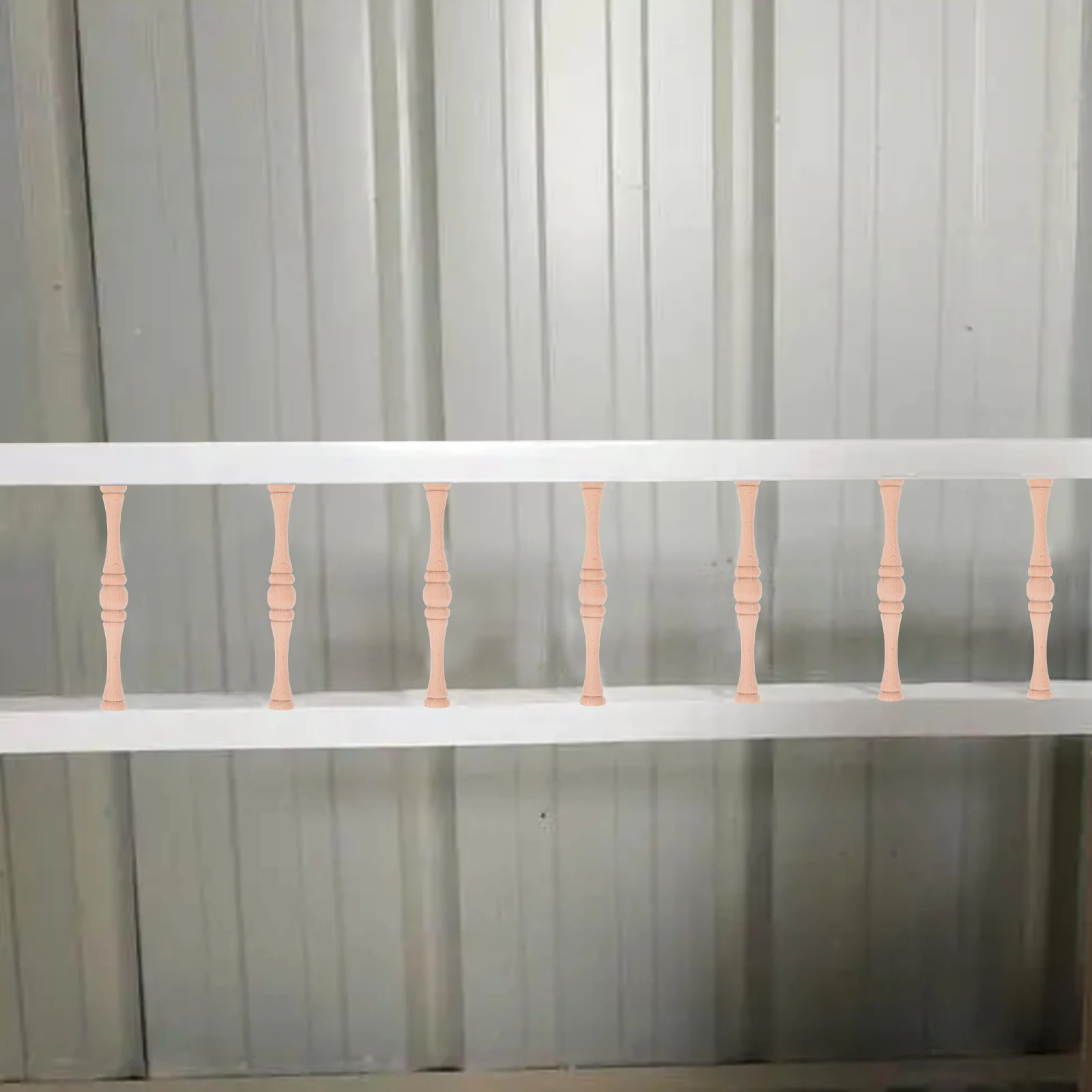 6 шт., незаконченные из цельного дерева для лестниц