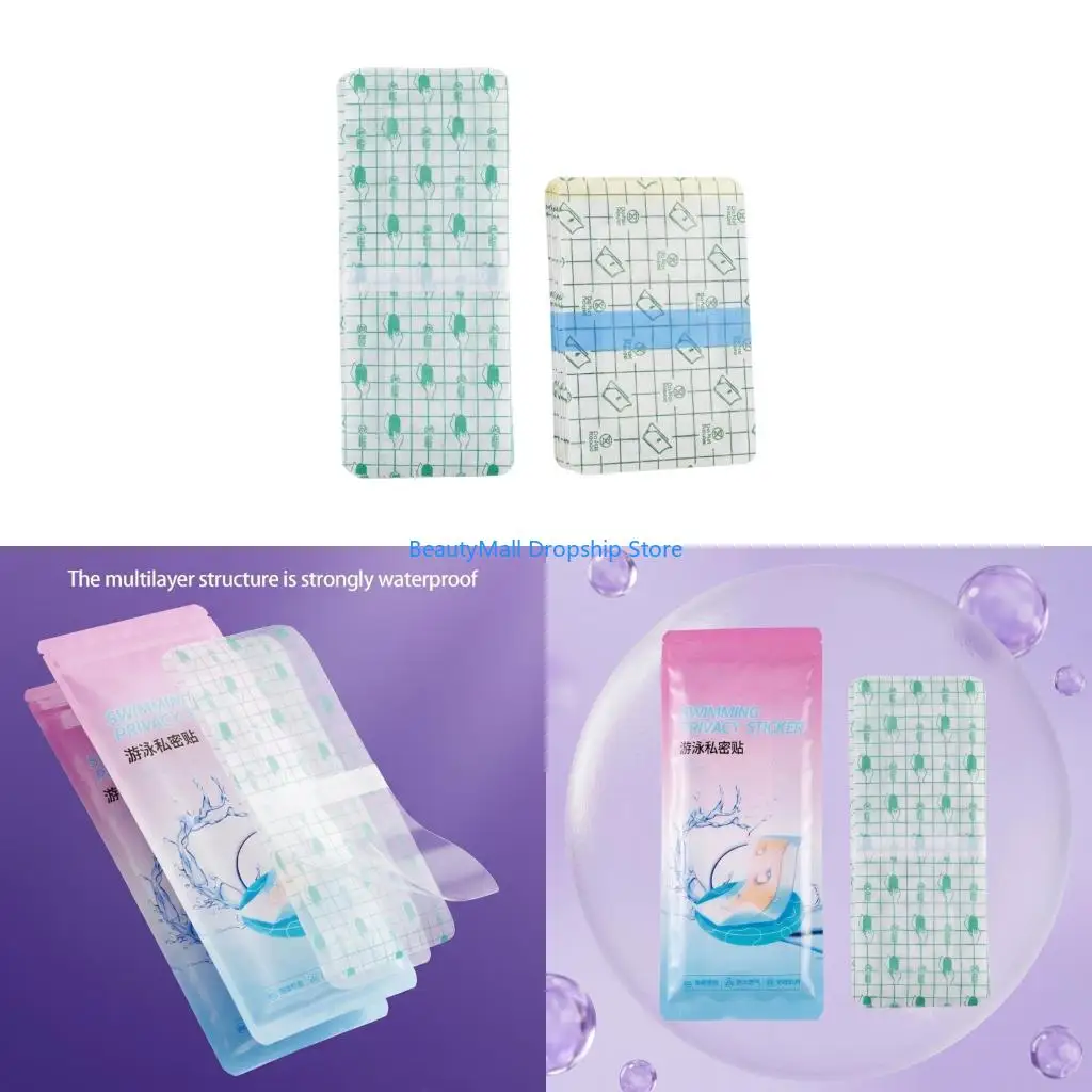 40JD Transparent Waterproof Bandages PU Women Waterproof Private Patches Prevent Dirt