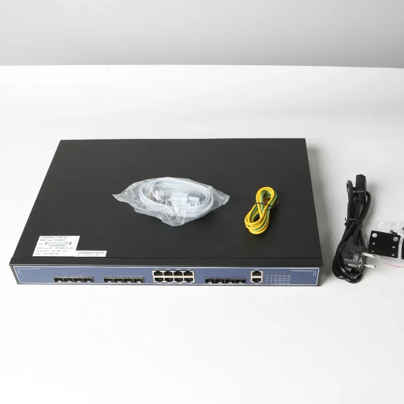 

8PON 10G uplink EPON OLT medium capacity cassette EPON OLT single power supply Without modules