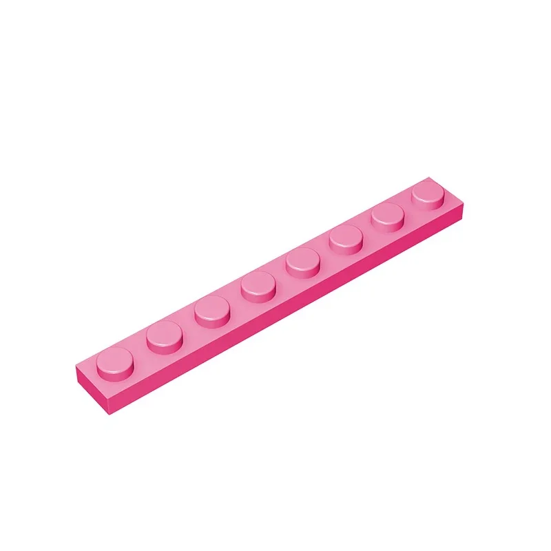 Gobricks GDS-506 Platte 1 x 8, kompatibel mit Lego 3460 Teilen, DIY-Baustein für Kinder, Partikelplatte zum Selbermachen