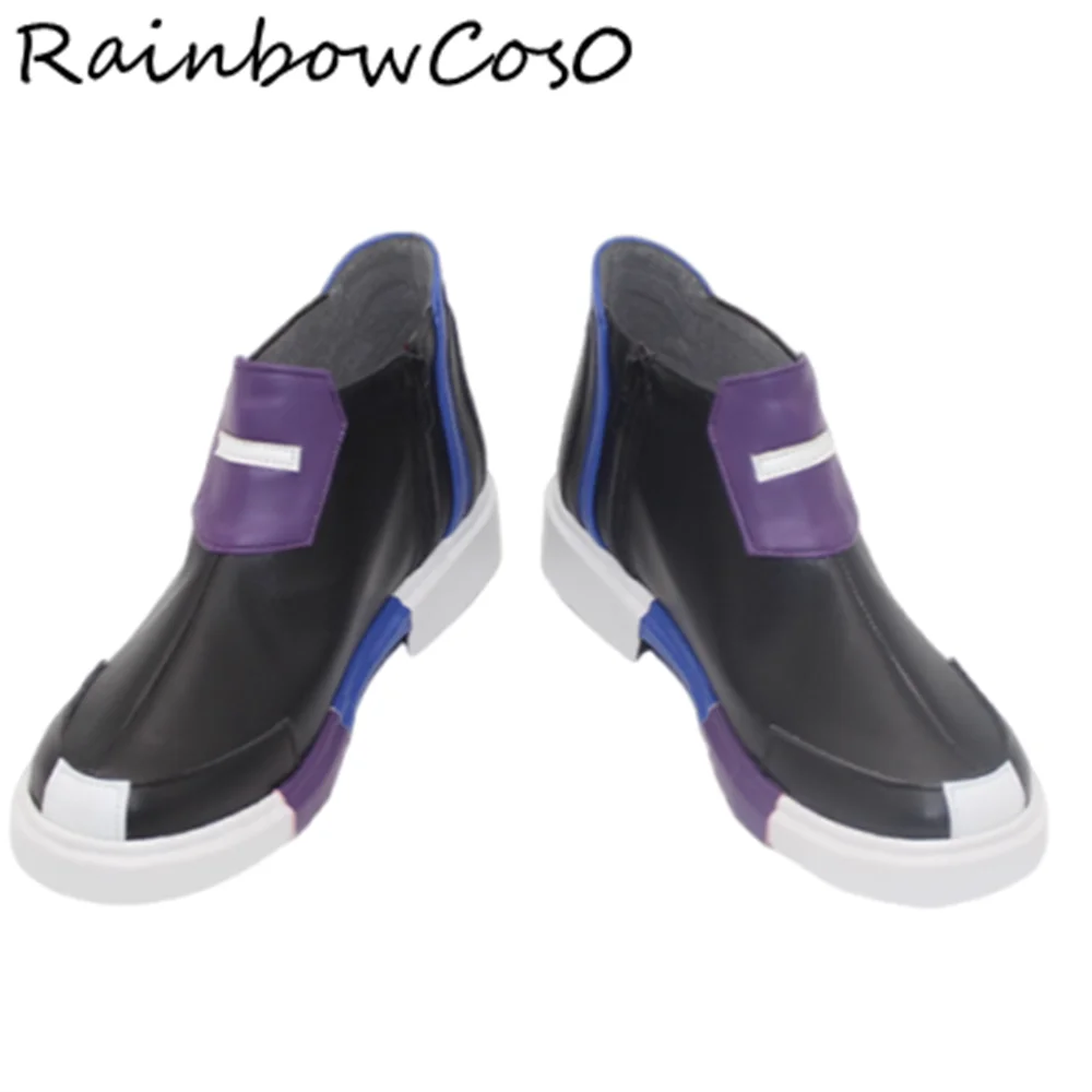 

Неоновая обувь для косплея, ботинки, игра в стиле аниме, вечеринка на Хэллоуин, RainbowCos0 W5347