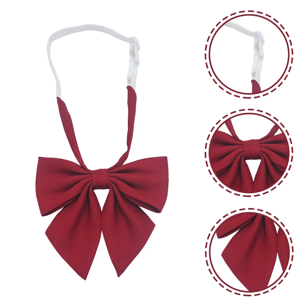 1pc For Women Adjustable Adjustable Tie Pre-Tied Bow Bow Ties For Women Knot Party Wedding Prom Decoration Accessories