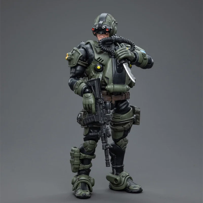 JOYTOY Action Figure 1/18 10.5cm Hard Core Cool Play Series Marine Corp Frogmen Anime Collection Military Model Toy Holiday Gift