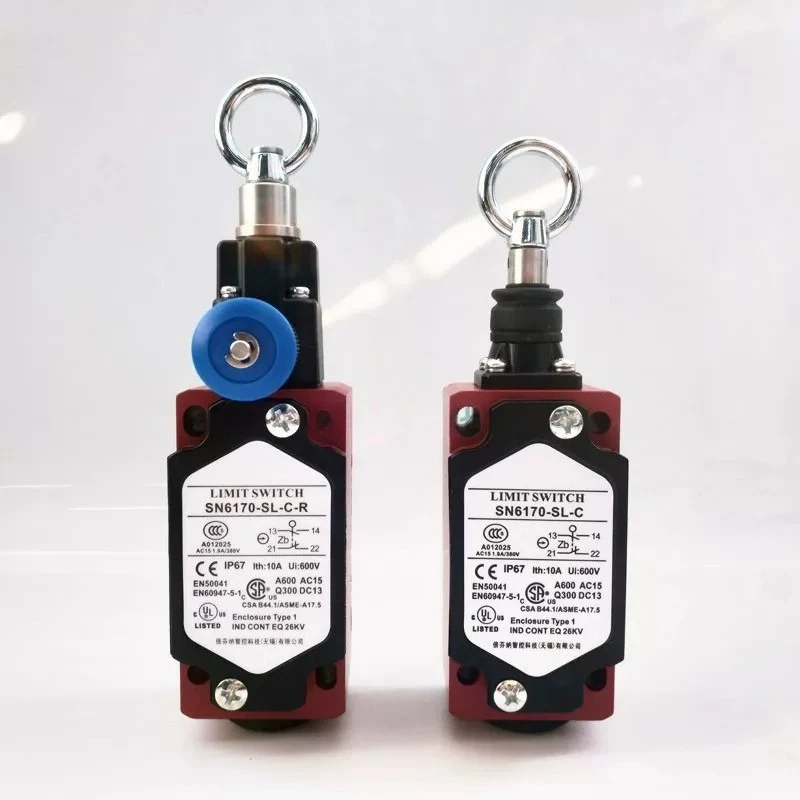 For SN2170 SN4170 SN6170-SL-C-R Cable Pull Safety Switch Emergency Stop Rope Limit Switch