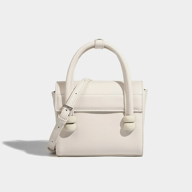 

New High-end Texture Solid Color Women's Single Shoulder Small Square Bag Fashion Simple Casual Crossbody Handbags for Women