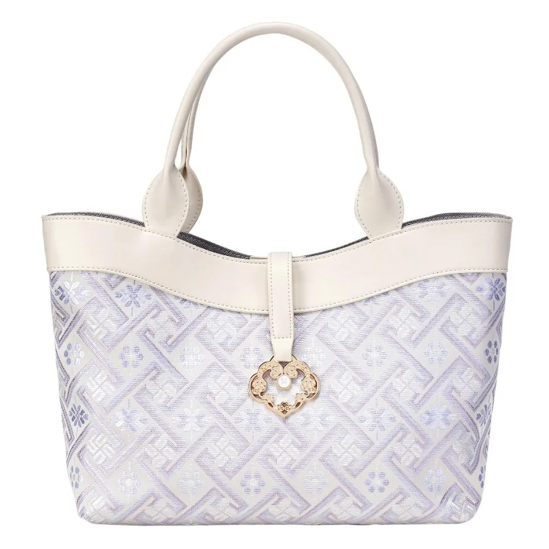 Summer New Women Tote Bag Casual Handbag Niche Design Premium Texture Large Capacity Shoulder Crossbody Purse