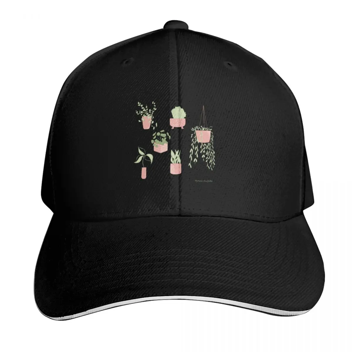 My plant collection! Baseball Cap Vintage Retro Embroidered Lightweight Packable Gift for Him Her