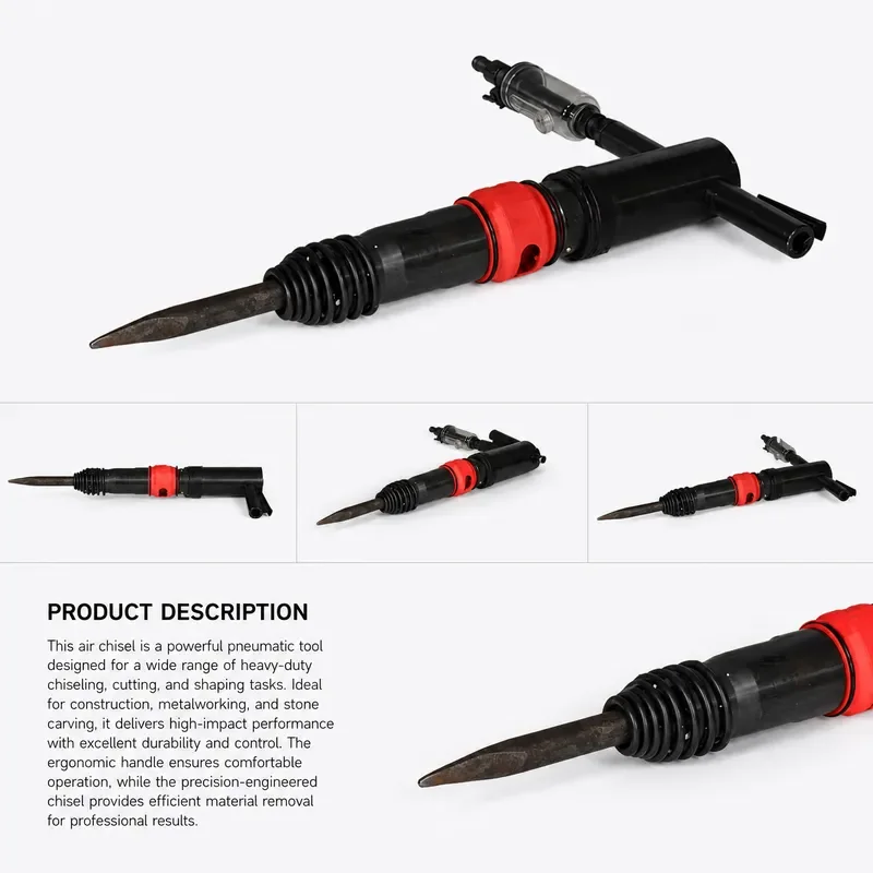 Manual Rock Splitter Stone Drill Block Secondary Splitting Hammer Air Pick for Concrete Breaking Masonry Tool Heavy Duty