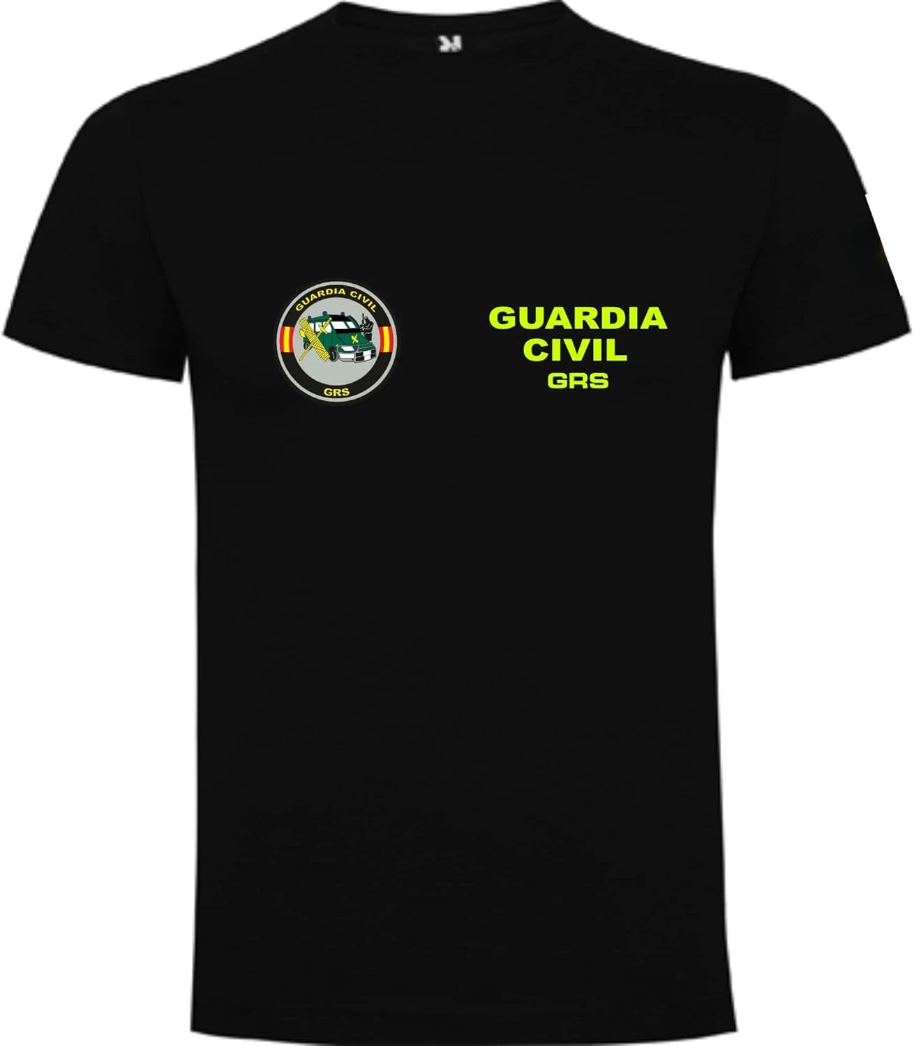 Camiseta Guardia Civil GRS Men T-Shirt Short Sleeve Casual 100% Cotton T Shirt