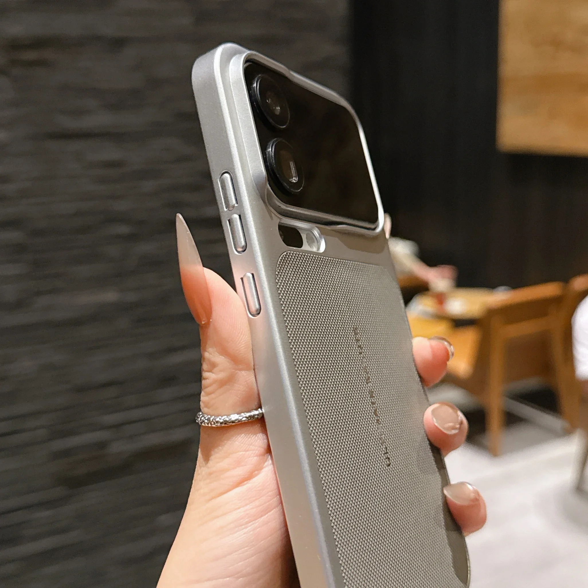 نمط الماس المفصلي 360 ° حافظة هاتف ملفوفة بالكامل لهاتف Xiaomi 17 Pro Max غطاء خلفي واقٍ مقاوم للصدمات ومضاد للسقوط #5