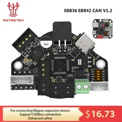 BIGTREETECH placa para impresora 3D herramienta de cabezal Hotend extrusora Usb  BLV Ender 3 EBB36 EBB42 CAN V1.2 Klipper  Canbus 42mm  36mm