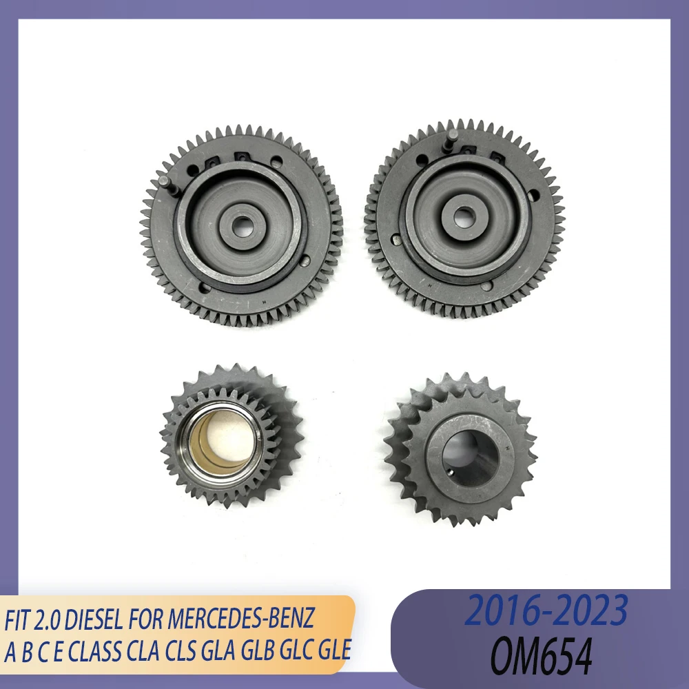 Timing Chain Kit Fit 16-22 2.0 L OM654 Diesel For MERCEDES-BENZ  A B C E V CLASS CLA CLS GLA GLB GLC GLE MARCOPOLO SPRINTER VITO
