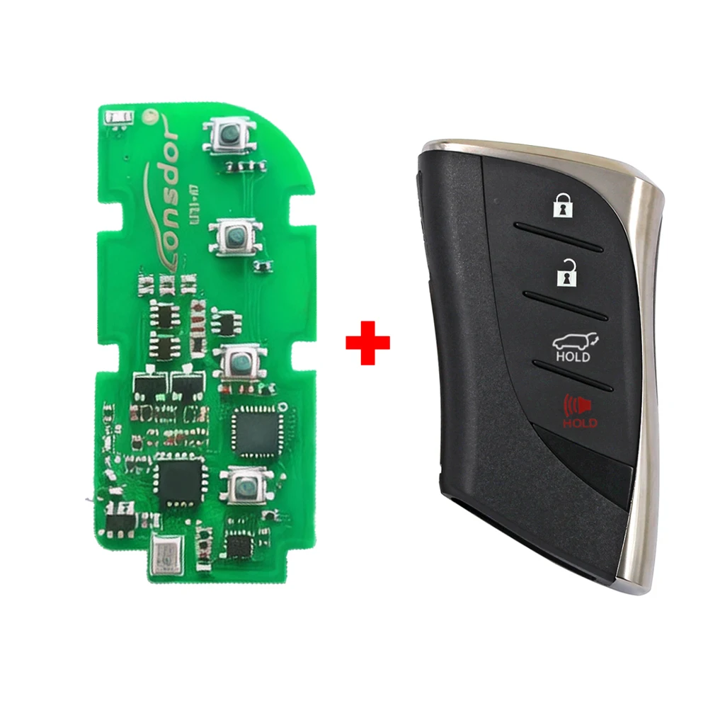 Lonsdor Smart Key LT21-07 with 8A-B6 Chip For Lexus - AliExpress 34