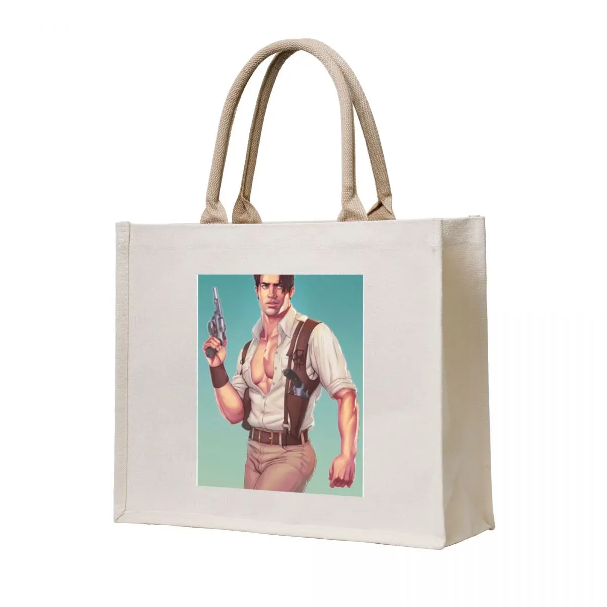 

BRENDAN FRASER Tote Bag Women's tote bag shopper bags tote bags aesthetic bags woman 2025