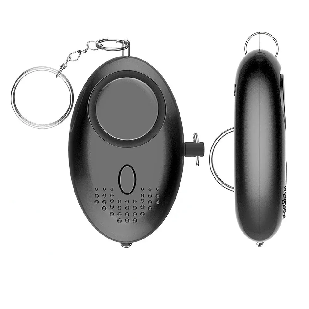 1-3pcs Personal Alarm With LED Light 130DB Anti Lost Wolf Self-Defense Safety Attack Emergency Alarms For Women Kids Elder