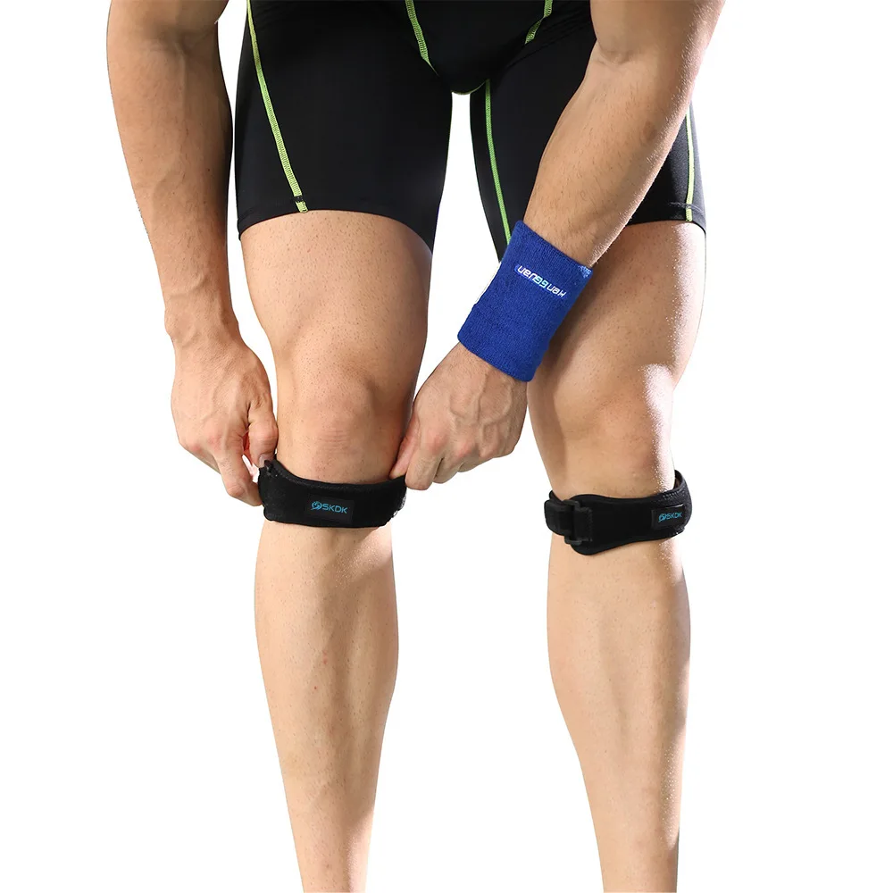 

Patella with sports knee pads Men's and women's running knee pads Anti-meniscus knee pads Basketball Mountaineering protective
